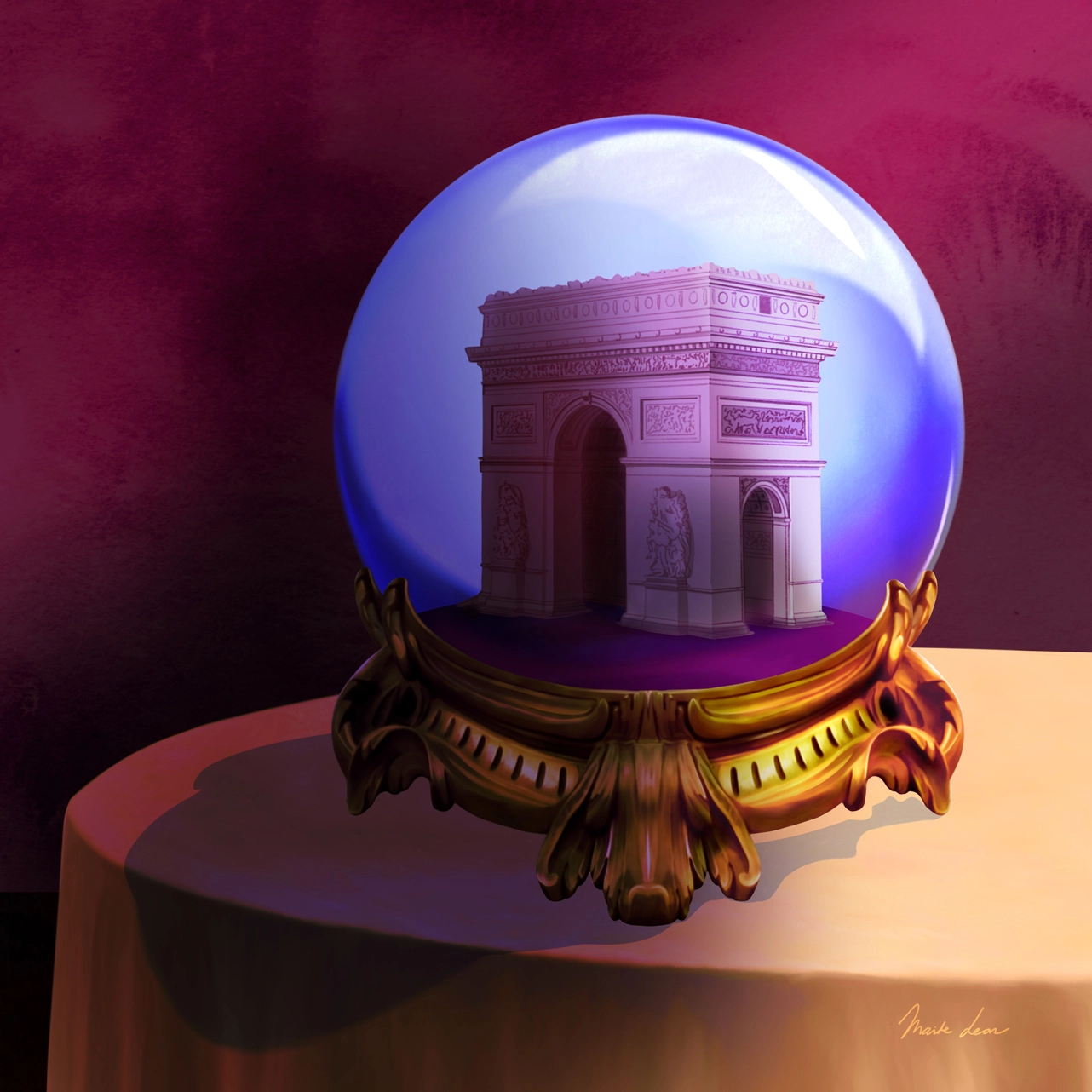 ARC-DE-TRIOMPHE-MAITE-LEON-ILLUSTRATIONS